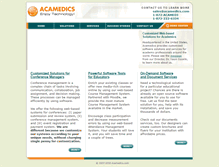 Tablet Screenshot of acamedics.com